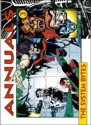 Marvel 1992 Annuals Checklists (Promo) card 3 The System Bytes