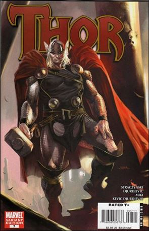 Thor (2007) issue 7-B Olivier Coipel Cover
