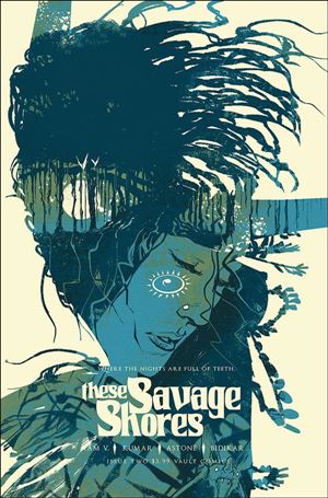 These Savage Shores issue 2-C Third Printing Cover