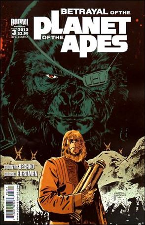 Betrayal of the Planet of the Apes issue 3 Gabriel Hardman Cover