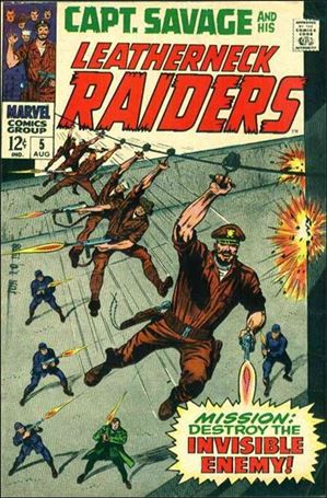 Capt. Savage and His Leatherneck Raiders issue 5