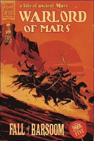 Warlord of Mars: Fall of Barsoom issue 5-B Francesco Francavilla 1:10 Cover