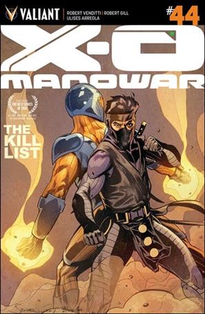 X-O Manowar (2012)  issue 44-B Stephen Mooney Cover