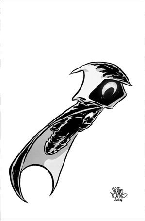 Vengeance of the Moon Knight (2024) issue 6-D Skottie Young 1:50 B&W 