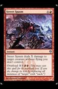 Magic the Gathering: Duel Decks: Izzet vs. Golgari (Base Set) card 30 Street Spasm