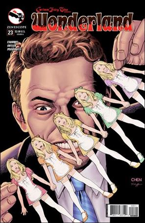 Grimm Fairy Tales Presents Wonderland issue 23 Sean Chen Cover