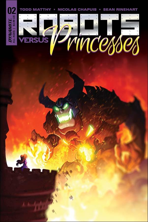 Robots Versus Princesses issue 2 Standard Cover