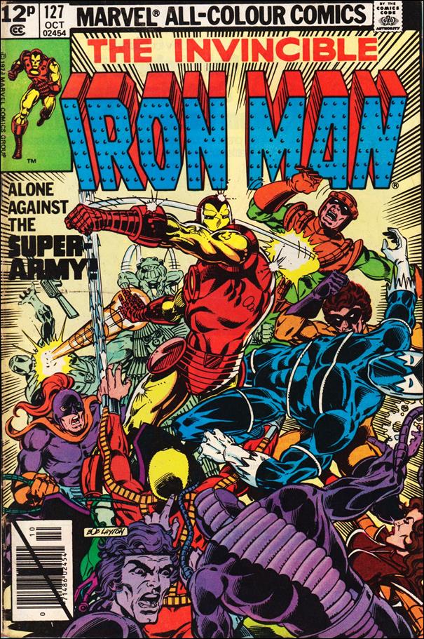 Iron Man (1968) issue 127-B UK Price Cover