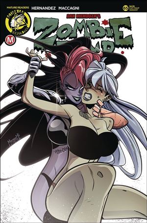 Zombie Tramp (2014) issue 65-E Marco Maccagni Catfight Standard Cover