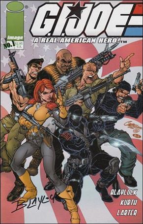 G.I. Joe (2001) issue 1-D DF (Signed by Josh Blaylock)