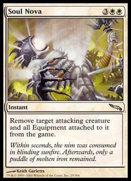Magic the Gathering: Mirrodin (Base Set) card 25 Soul Nova