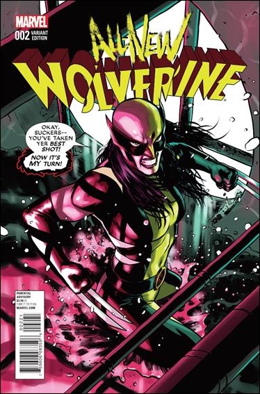 All-New Wolverine  issue 2-B David Lopez 1:25 Cover
