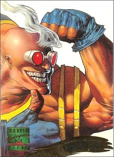 1995 Marvel Masterpieces (Base Set) card 148 Strong Guy