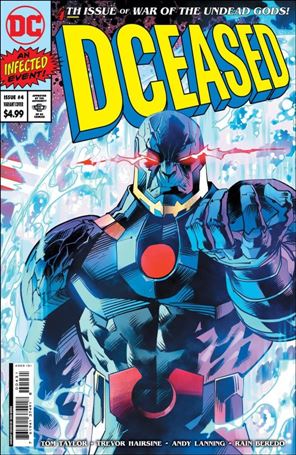 DCeased: War of the Undead Gods issue 4-B Dan Mora Homage Cardstock Cover