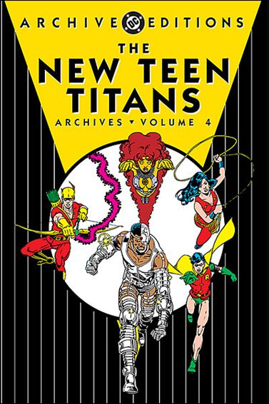 New Teen Titans Archives issue 4 Dust Jacket