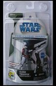 Star Wars: The Clone Wars 3 3/4 " Figures Exclusives figure 3 Clone Trooper Senate Security SDCC Excl.