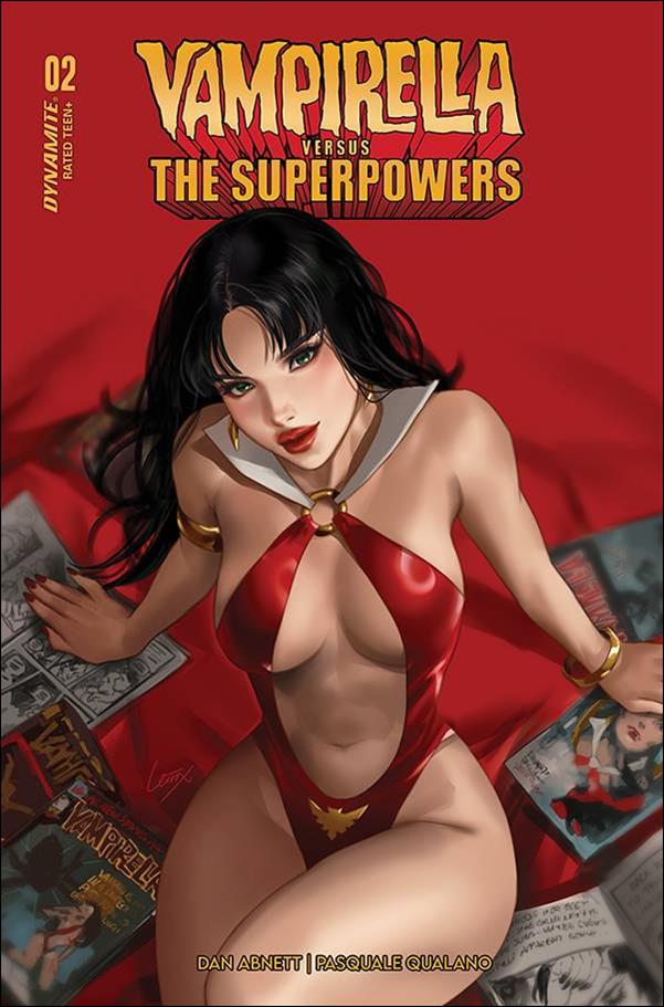Vampirella vs. the Superpowers issue 2-B Leirix Li Cover