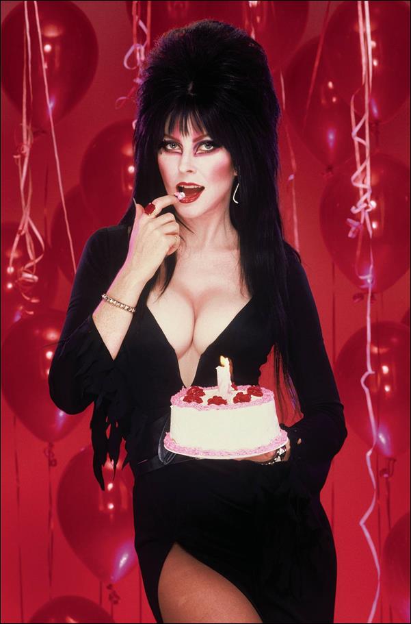 Elvira Meets H.P. Lovecraft issue 5-G Virgin Photo Cover