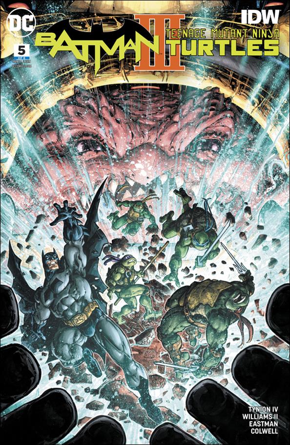Batman/Teenage Mutant Ninja Turtles III issue 5 Freddie Williams II Cover