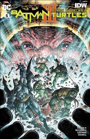 Batman/Teenage Mutant Ninja Turtles III issue 5 Freddie Williams II Cover