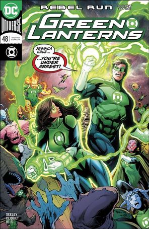 Green Lanterns issue 48 Paul Pelletier Cover