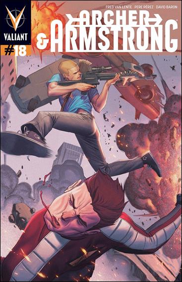 Archer & Armstrong (2012) issue 18-B Jorge Molina Connecting Pullbox Cover