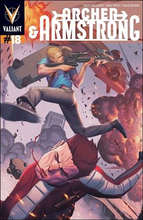 Archer & Armstrong (2012) issue 18-B Jorge Molina Connecting Pullbox Cover