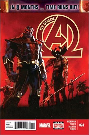 New Avengers (2013) issue 24 Gabriele Dell'Otto Cover