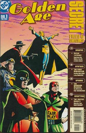 Golden Age: Secret Files and Origins Cover Image 1