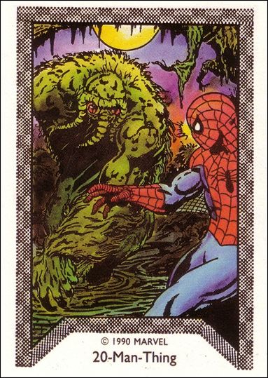 Spider-Man Team-Up (Base Set)   card 20 Man-Thing