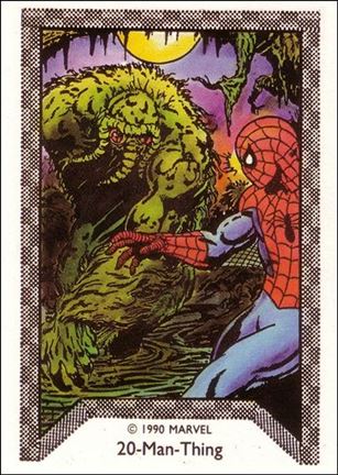 Spider-Man Team-Up (Base Set)   card 20 Man-Thing