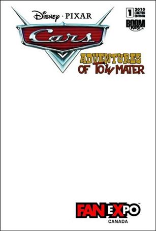 Cars: Adventures of Tow Mater issue 1-D Fan Expo Canada "Get A Sketch" Cover