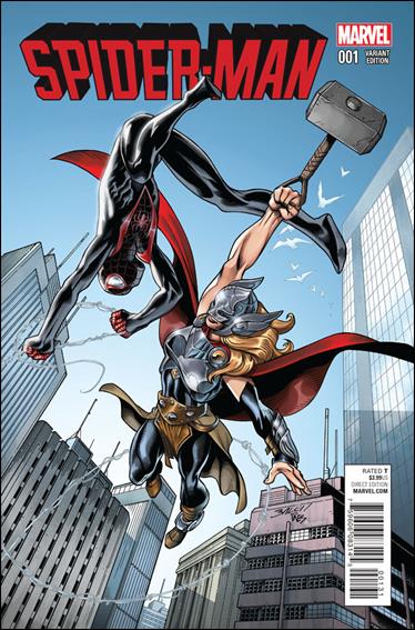Spider-Man (2016) issue 1-C Mark Bagley 1:25 Cover