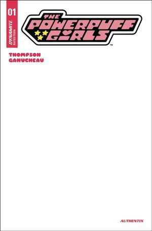 Powerpuff Girls (2024) issue 1-G Blank Sketch Authentix Cover
