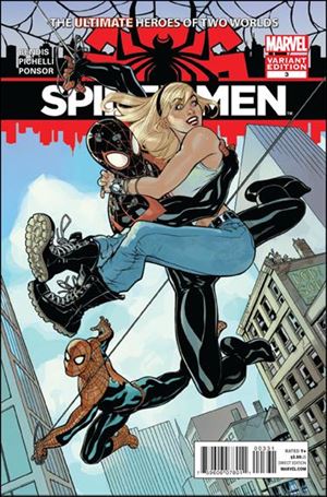 Spider-Men issue 3-B Terry Dodson 1:30 Cover
