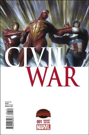 Civil War (2015) issue 1-D Adi Granov 1:20 Promo Cover
