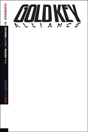 Gold Key Alliance issue 1-C Blank Authentix Cover