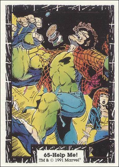 Incredible Hulk (Base Set) card 65 Help Me!