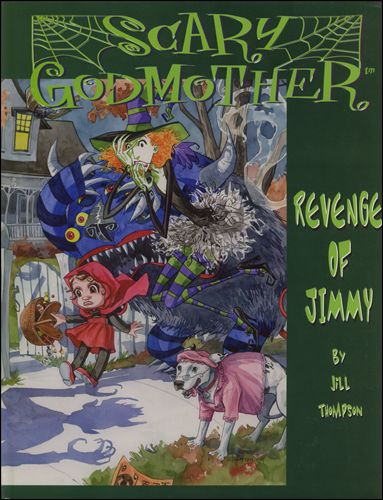 Scary Godmother - The Revenge of Jimmy issue 1 Dust Jacket