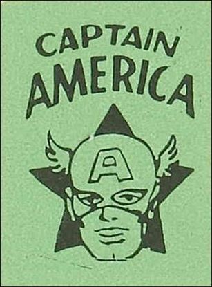 Marvel Mini-Books: Captain America issue nn-B Green Cover