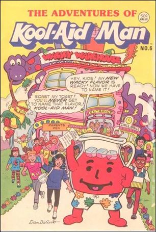 Adventures of Kool-Aid Man (1988) issue 6-B 50 Cent Price Cover