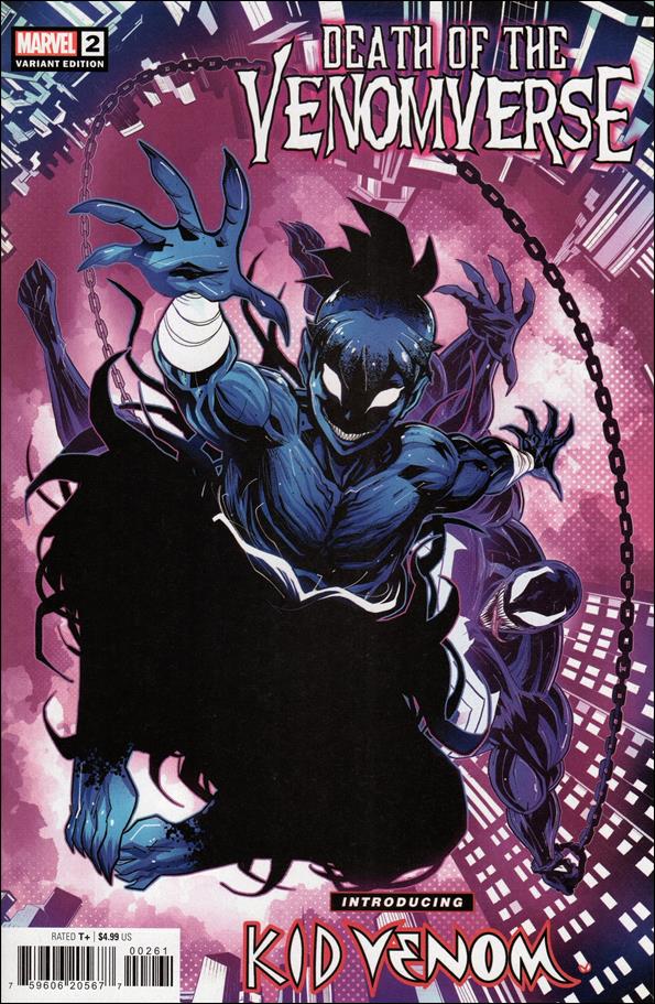 Death of the Venomverse issue 2-F Luciano Vecchio Venom Boy Cover