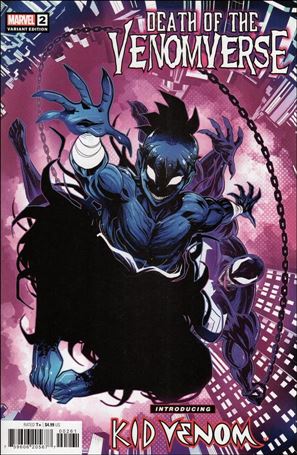 Death of the Venomverse issue 2-F Luciano Vecchio Venom Boy Cover