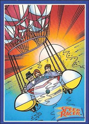 Speed Racer (Base Set) card 32 The Car in the Sky