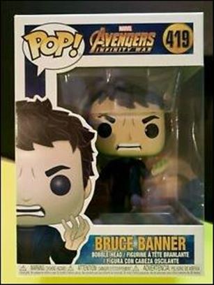 POP! Marvel figure 419 Bruce Banner