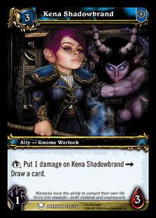 World of Warcraft: Heroes of Azeroth (Base Set) card 190 Kena Shadowbrand