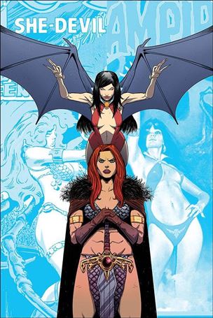 Vampirella / Red Sonja issue 11-P Drew Moss 1:30 Virgin Cover