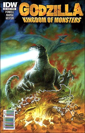 Godzilla: Kingdom of Monsters issue 2-B Eric Powell Cover