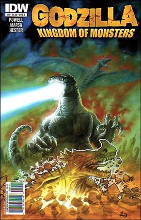Godzilla: Kingdom of Monsters issue 2-B Eric Powell Cover