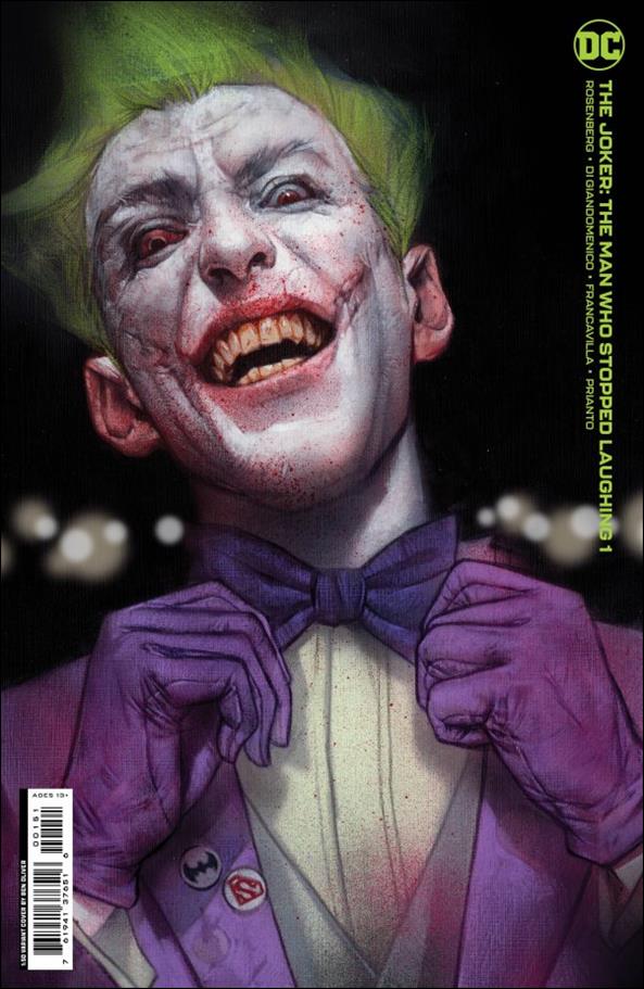 Joker: The Man Who Stopped Laughing issue 1-G Ben Oliver 1:50 Virgin Cover